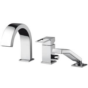 Смеситель врезной на борт ванны Paffoni Effe